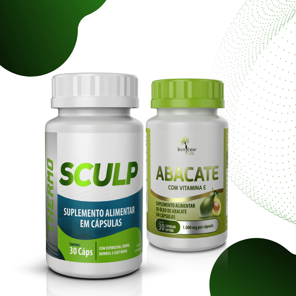 SCULP THERMO + ABACATE CONCENTRADO 30 caps