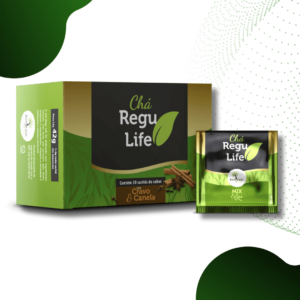 CHÁ REGU LIFE 30 Sachês  CRAVO E CANELA